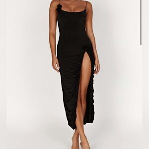 Meshki Black Maxi Dress